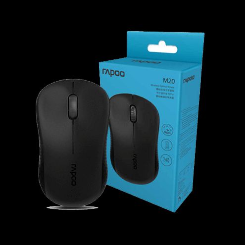 Chuột không dây hiệu Rapoo M20 (Đen) [Chính hãng]