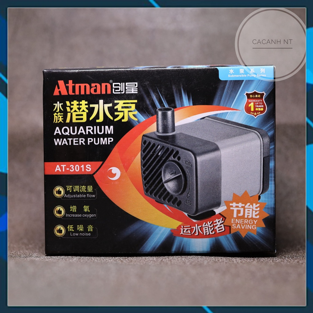 Bơm atman at 301s , 302s , 303s , 304s , 305s , 306s , bơm nước bể cá
