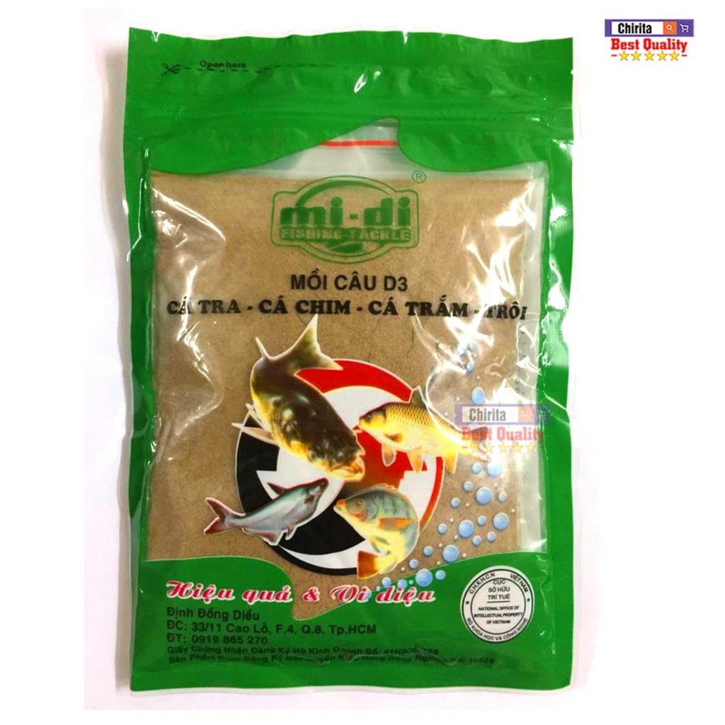 Mồi Câu Cá D1,D2,D3  Nhạy