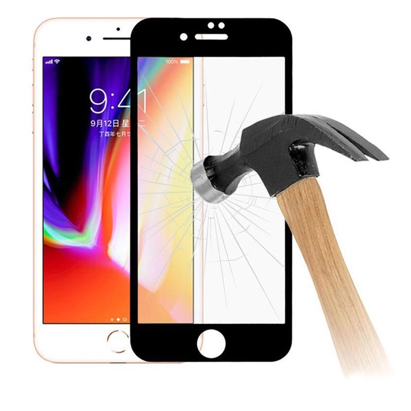 Cường lực full màn cho dùng cho iphone 7 / Iphone 8 (Đen)