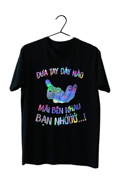 Áo phản quang bảy màu, áo phản quang Đưa tay nào mãi bên nhau bạn nhé.  Áo thun nam nữ, quần kaki, quần nữ, sét bộ mặc ở nhà, áo thun tay dài, quần jean ống rộng