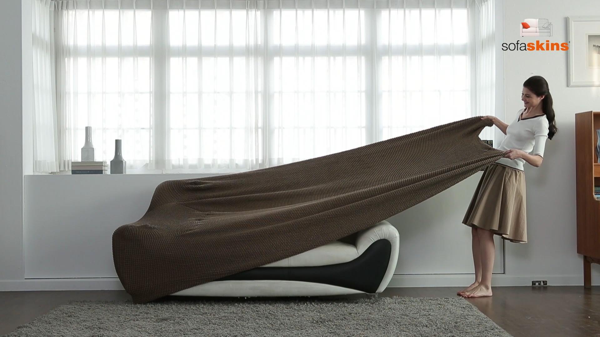 Vải Bọc Sofa Tây Ban Nha - Sofaskins (Sofa tựa duỗi chân) - Nhiều màu.