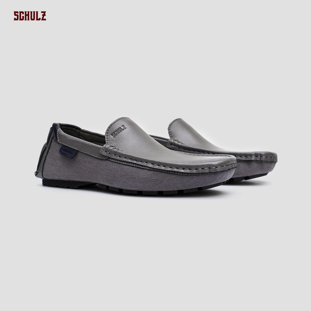 Giày Da Loafer Phối Vải Schulz L1-III19XAMDAM