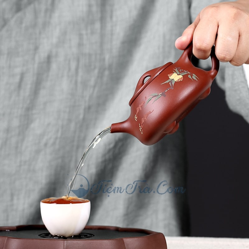 ẤM THẠCH BIỀU ĐÀO THỌ 240ML