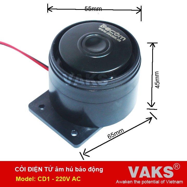 Còi Hú 1 âm 220V