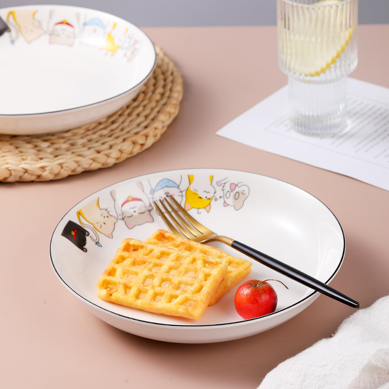 Dĩa sứ mèo Japan - DƯ DƯ