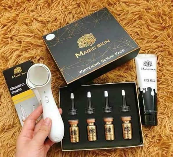 SERUM BÀO THAI CỪU VÀ VÀNG 12K MAGIC SKIN