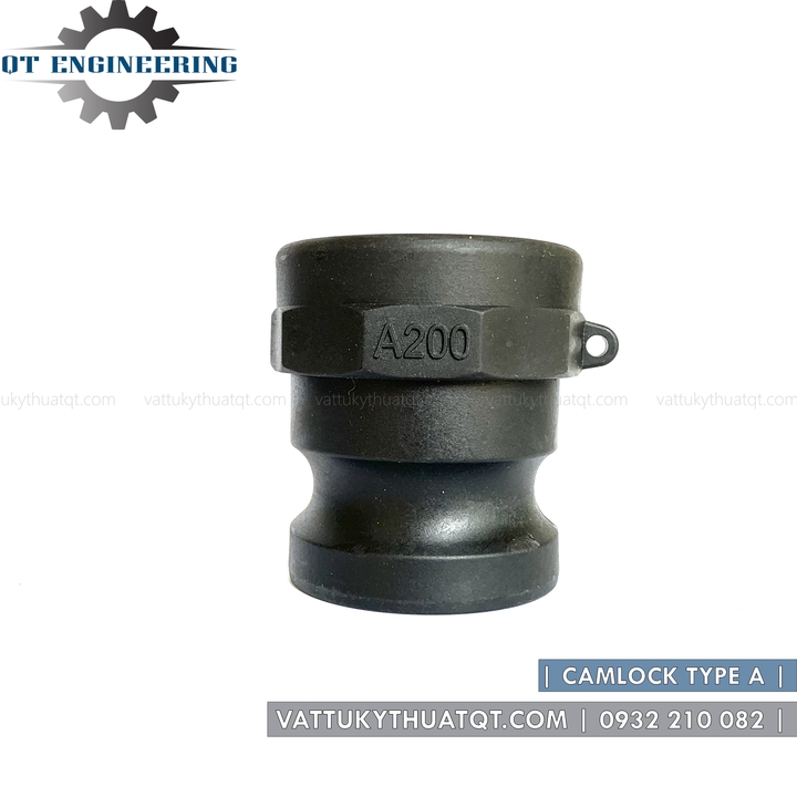 Khớp Nối Nhanh Camlock Bằng Nhựa Kiểu A (ĐỰC REN TRONG) - VATTUKYTHUATQT.COM