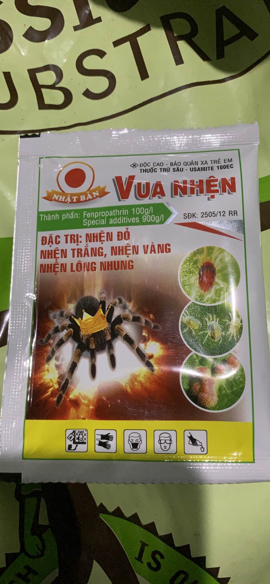 VUA diệt nhện đỏ nhện vàng nhện trắng  gói 20ml