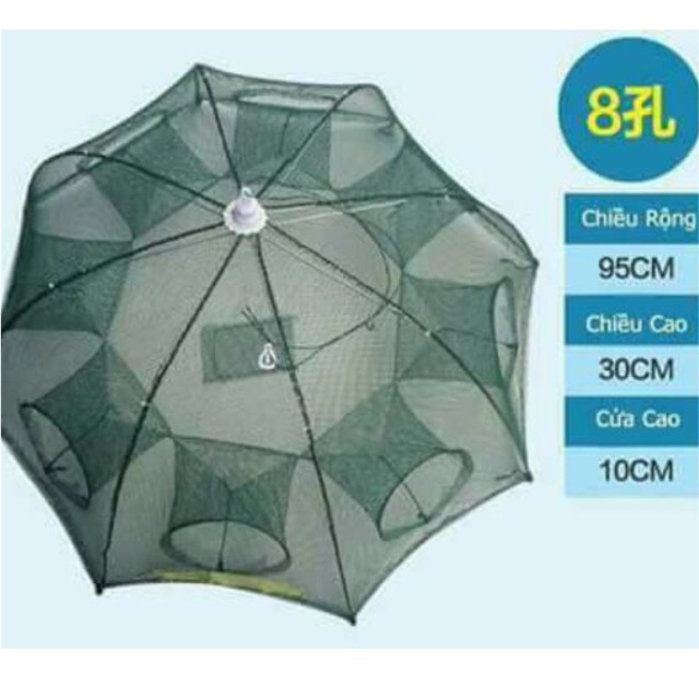 LỒNG Ô BÁT QUÁI ĐÁNH BẮT CÁ,TÔM,LƯƠN