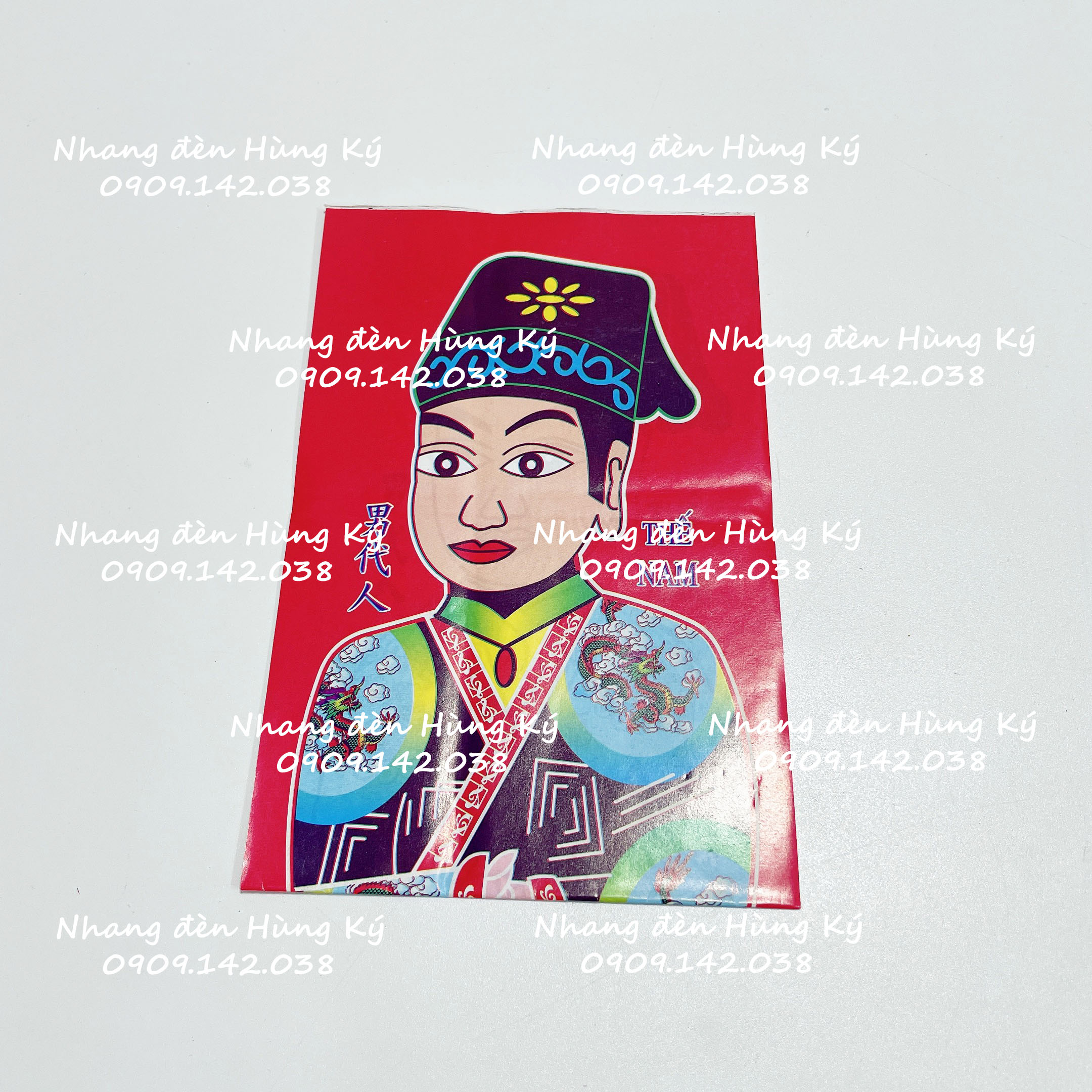 { Bán lẻ} Giấy cúng đồ thế nam nữ bóng đẹp