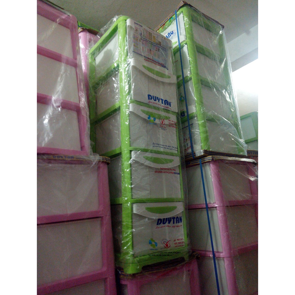 Tủ nhựa duy tân 4 tầng Vuông - Nhỏ Gọn Tiện Lợi + FREESHIP Trong Nội Thành Sài Gòn