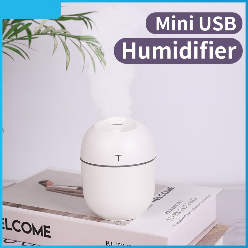 Thiết bị phun sương làm mát không khí kiêm đèn ngủ Humidifier