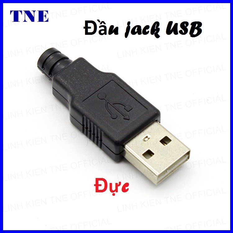 [3 CÁI]Đầu Jack USB A Đực