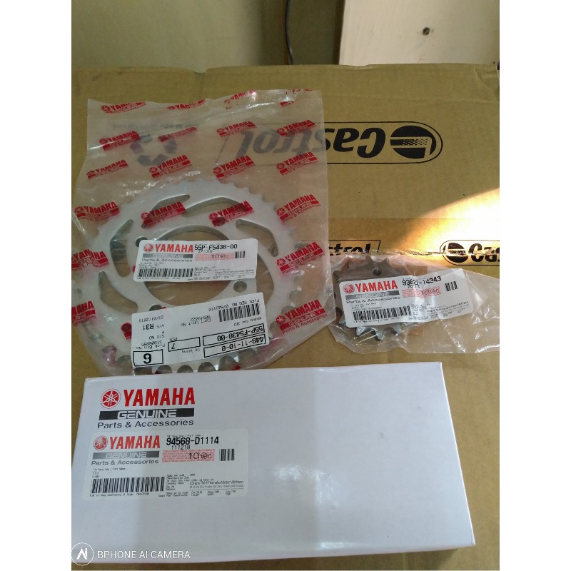 Bộ nhông sên dĩa Exciter 135  Yamaha
