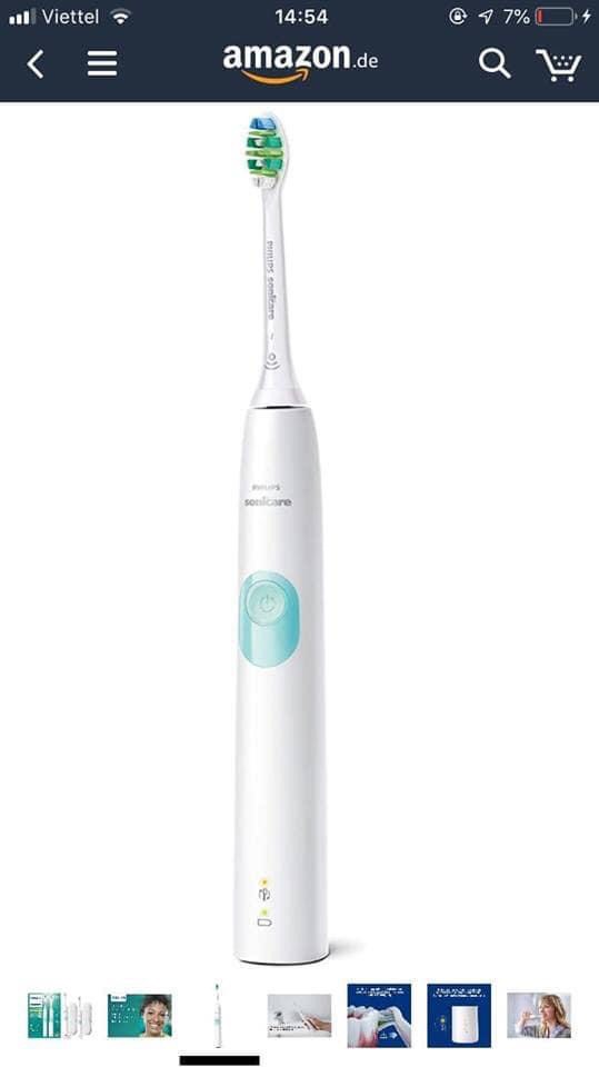 Bàn chải đánh răng điện Phillips HX6807/28