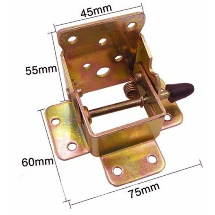 4 cái bản lề chân bàn gấp gọn