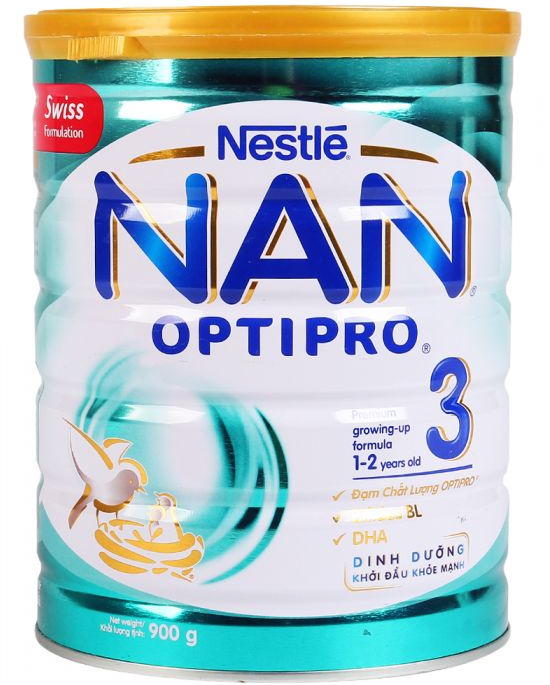 Sữa Nan Optipro 3 900g (1 - 2 tuổi)