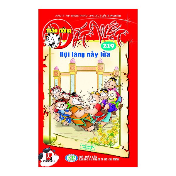 Sách - thần đồng đất việt - tập 219 : hội làng nảy lửa