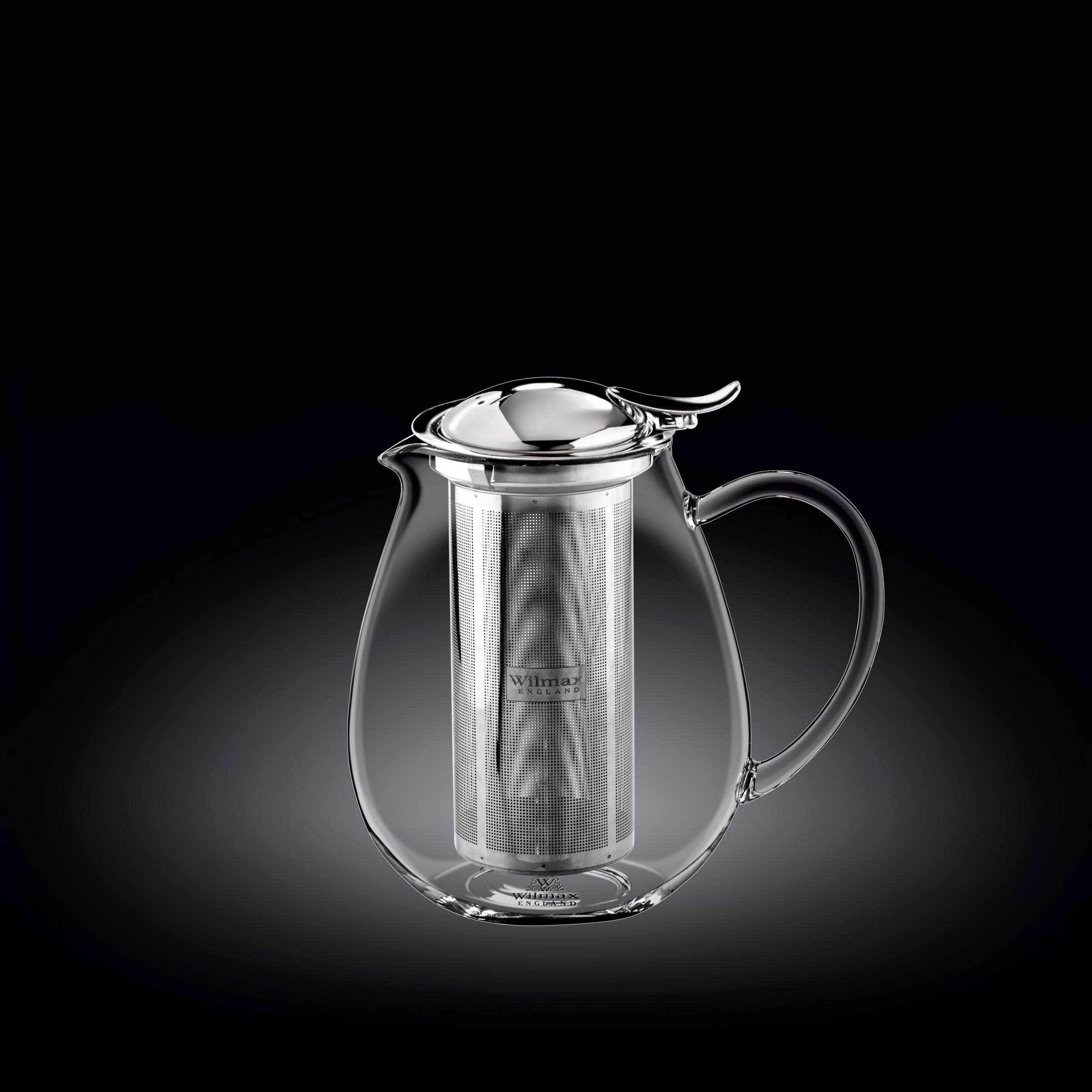 Bình lọc trà thủy tinh Wilmax 0.6L (cao)