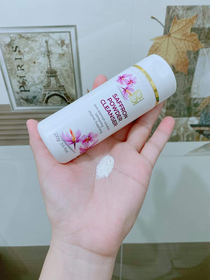 Bột rửa mặt Saffron - Saffron powder clean 3Trong 1 (Hàng chính hãng)