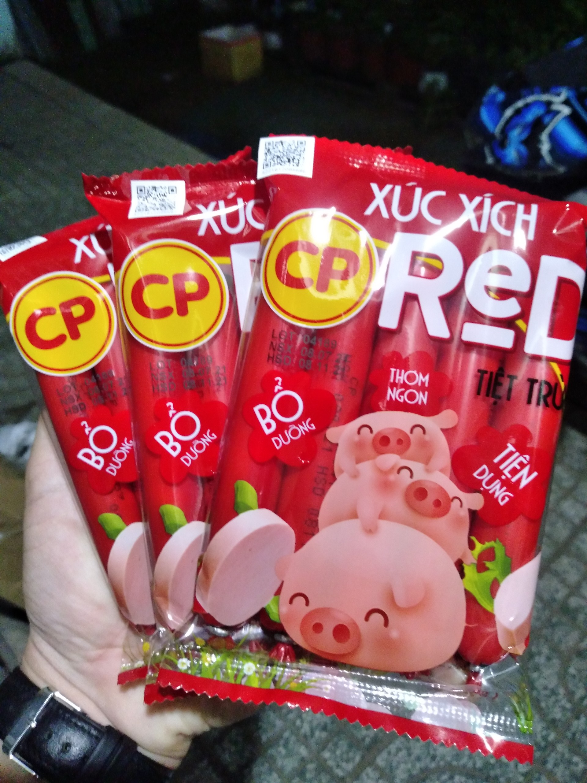 [HCM]Xúc Xích CP 20g Loại mẫu mới nhất ( combo 20 gói ưu đãi )
