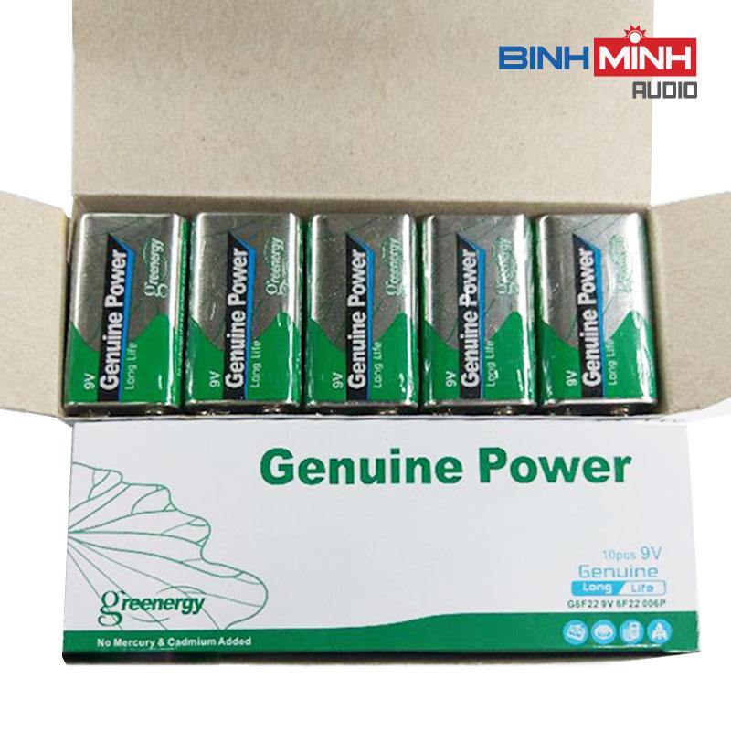 Pin vuông 9V Genuine Power ( 1 viên)