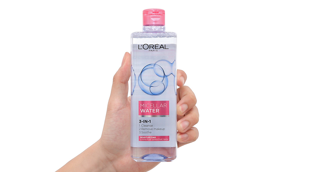 Nước tẩy trang Loreal Micellar Water 3 In 1 Refreshing 400ml