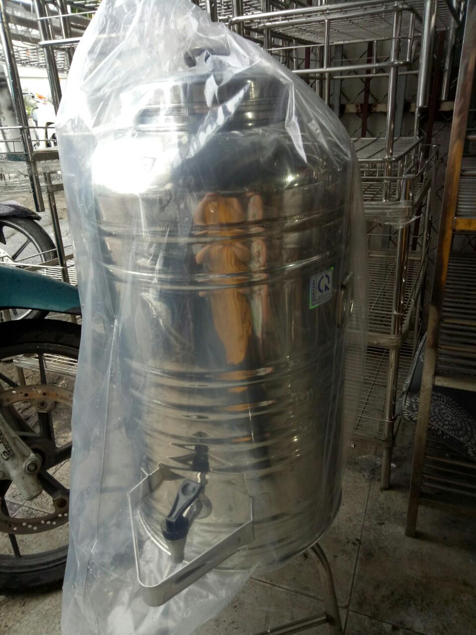 [HCM]BÌNH CHỨA NƯỚC 50L INOX CAO CẤP 304 ( 1 lớp)