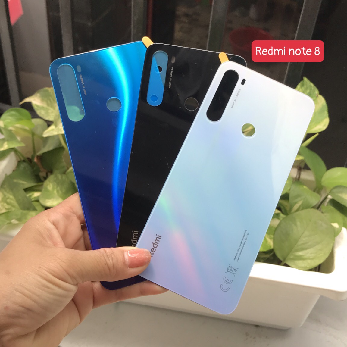 Kính Lưng xiaomi Redmi Note 8 zin