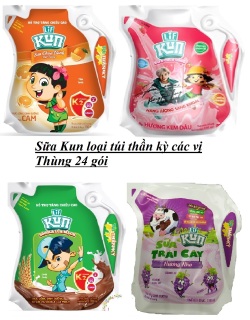 Sữa Kun túi thần kì 110ml thùng 12 túi gọn nhẹ tiện lợi mang theo cho các thumbnail