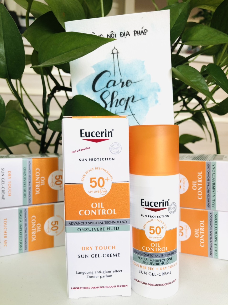 Kem chống nắng da dầu Eucerin oil control SPF50