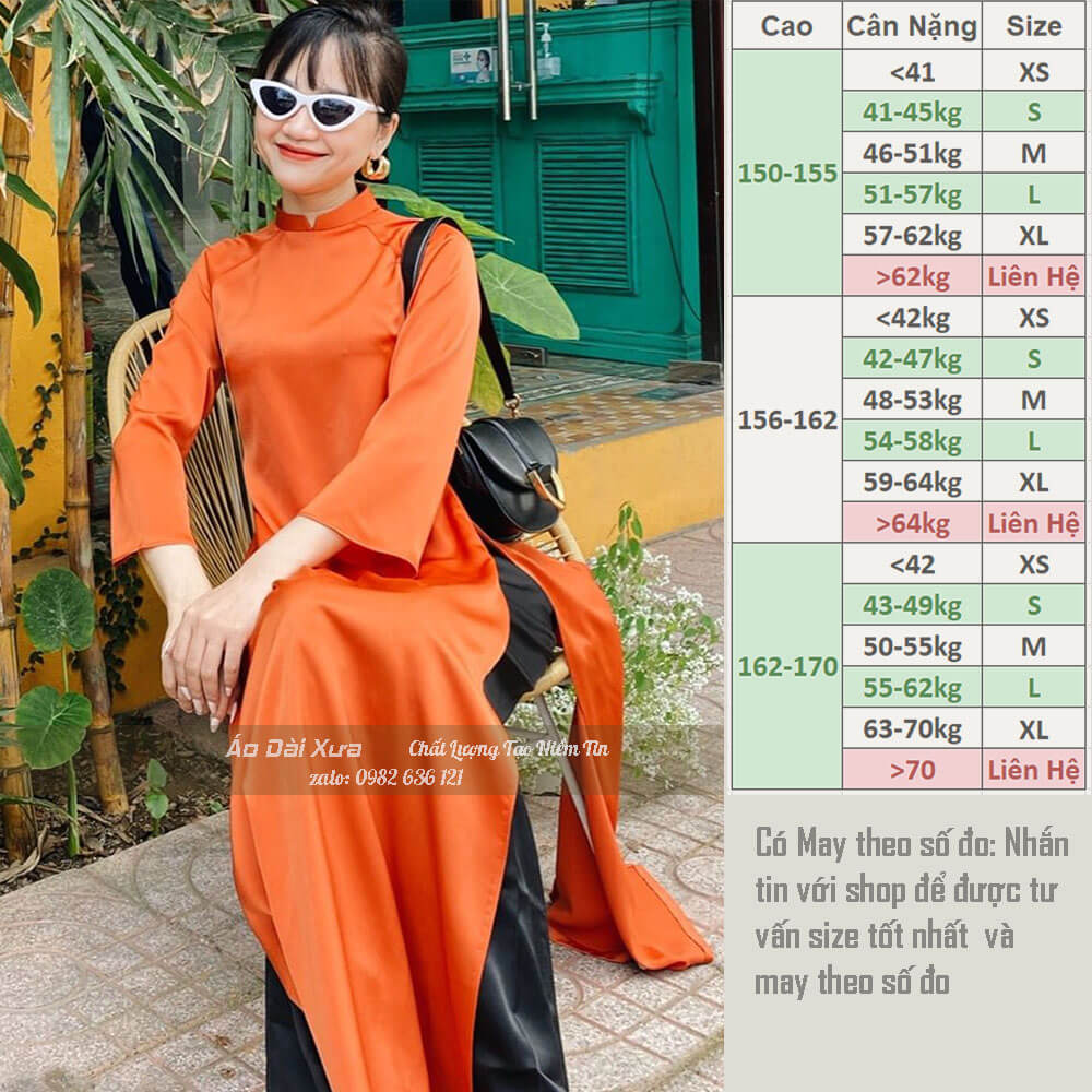 Áo Dài Cách Tân Nữ Dáng Suông Xưa HT27