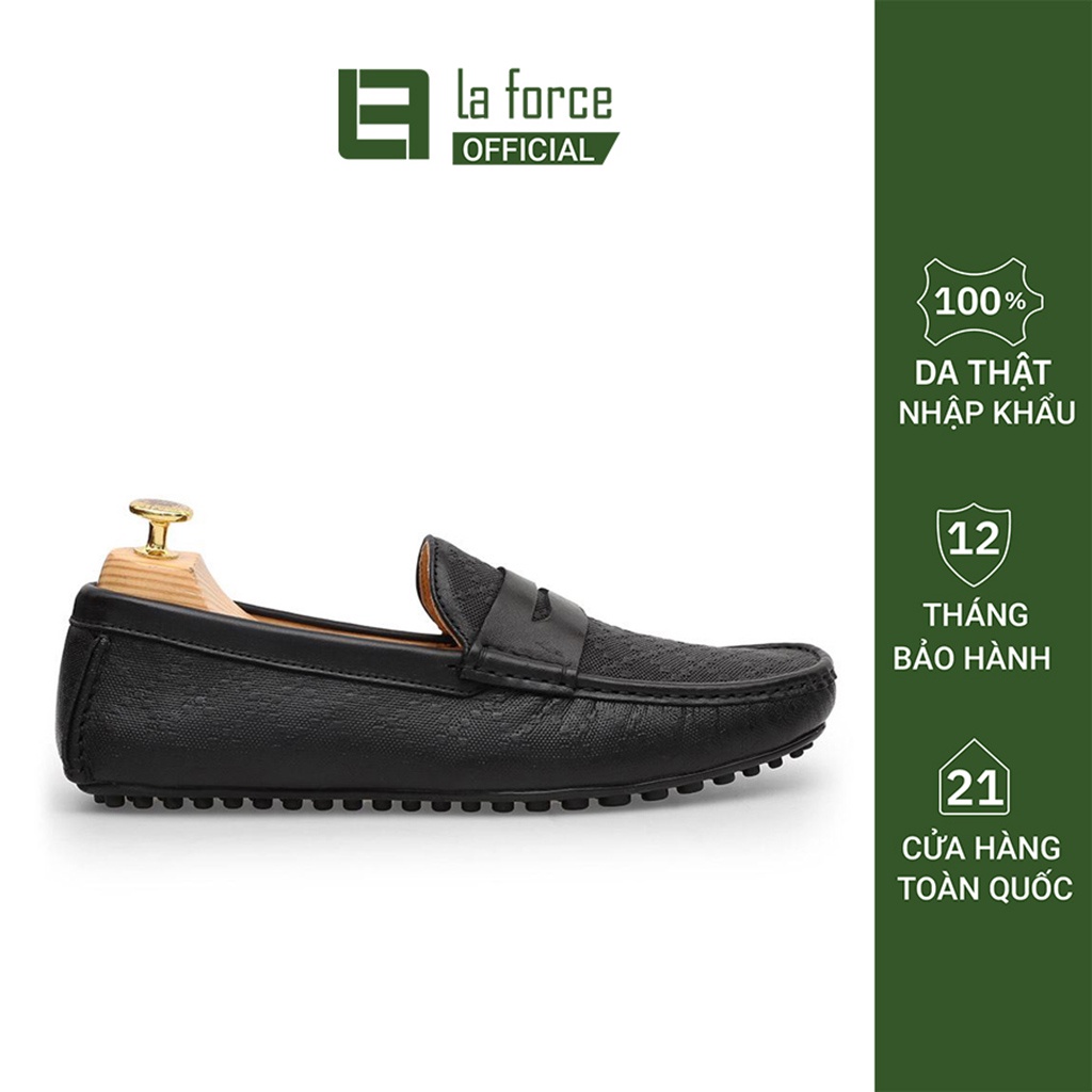 Giày lười nam LAFORCE da bò thật GNLA12996-D