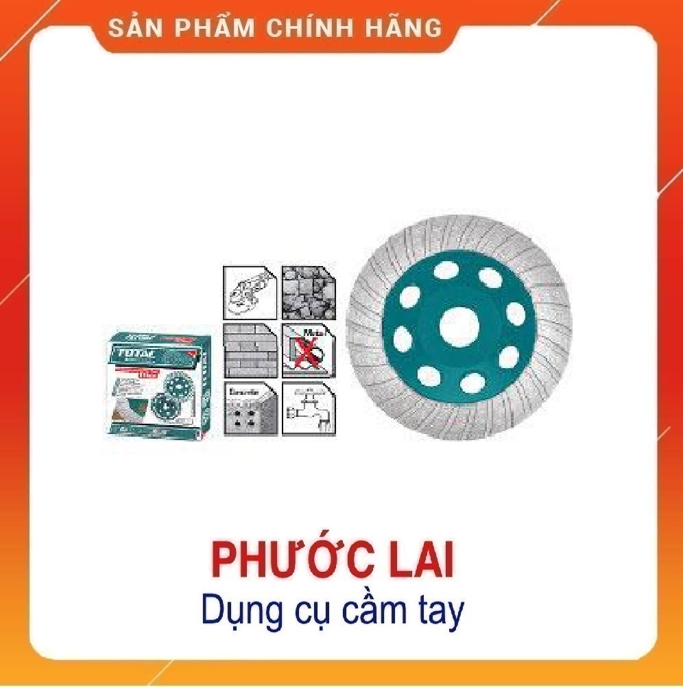 100mm Chén mài đá bê tông Total TAC2411001