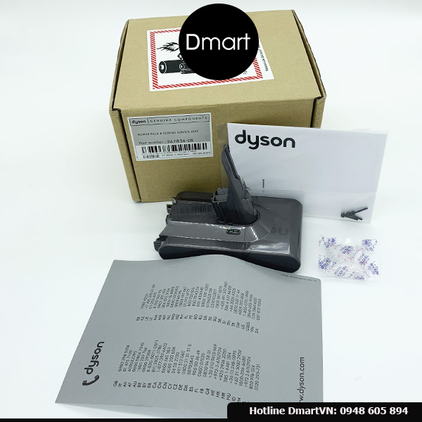 [Dyson V8 Battery] Pin sạc máy hút bụi Dyson V8 chính hãng  - 100% Authentic