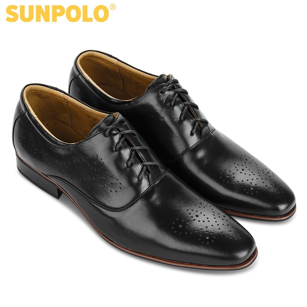 Handmade men leather formal shoes SUMU0038 (black, brown, red)