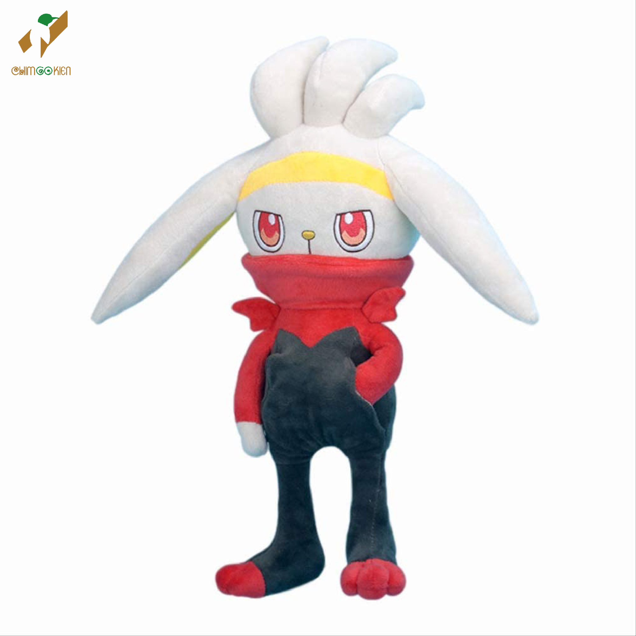 Gấu bông pokemon Raboot(Rabbifuto) 25cm