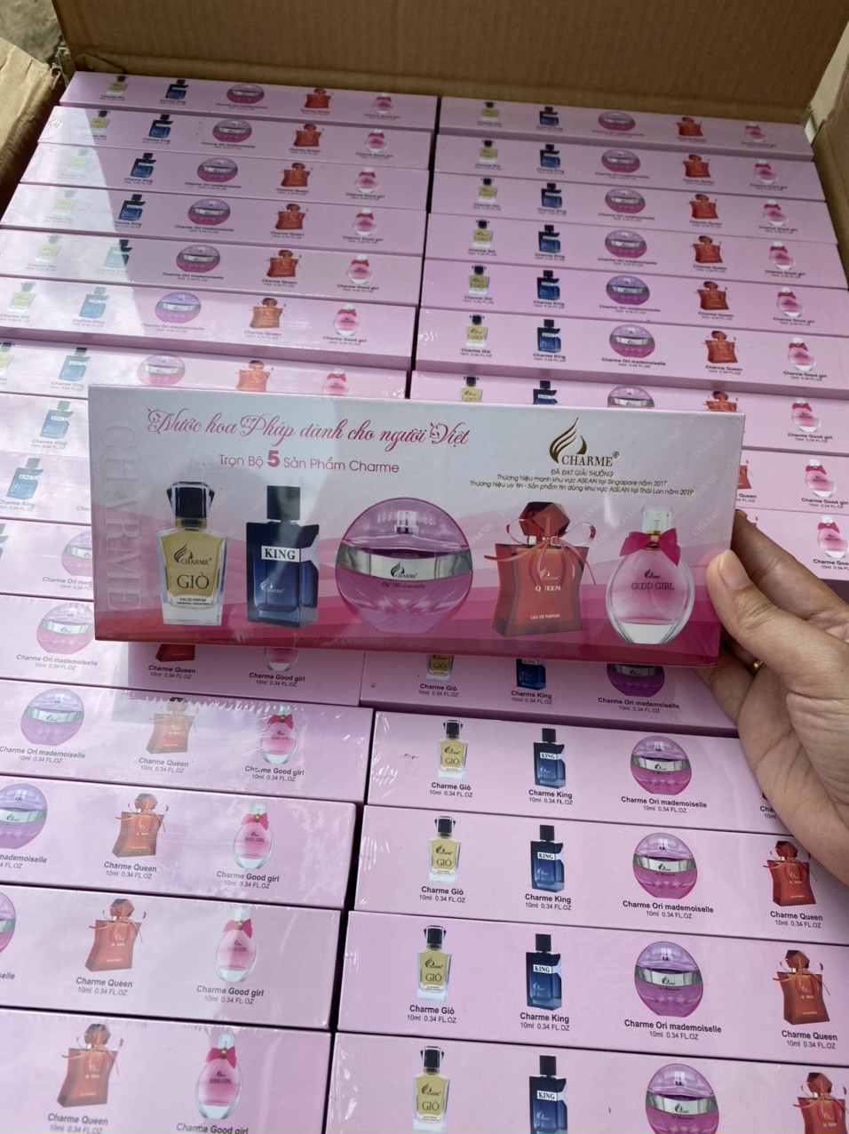 Set mini 10ml good girl - king - giò - ori - queen 10ml