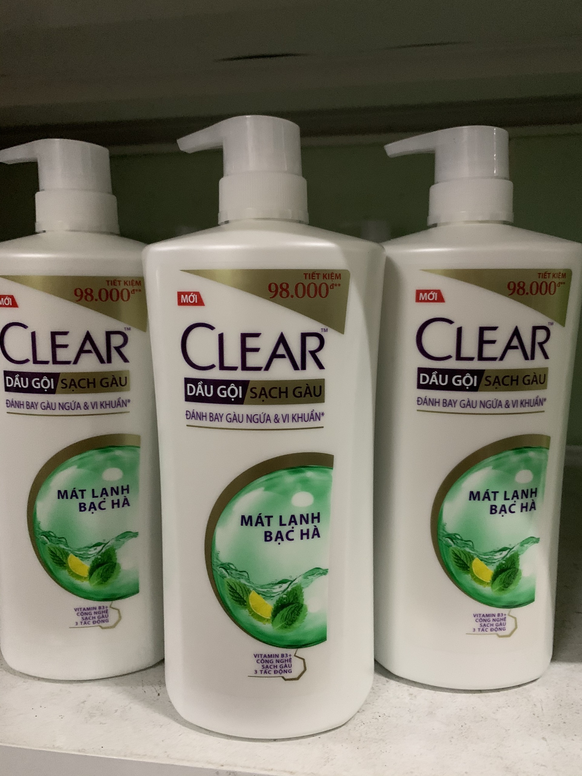 Dầu Gội Clear 880g