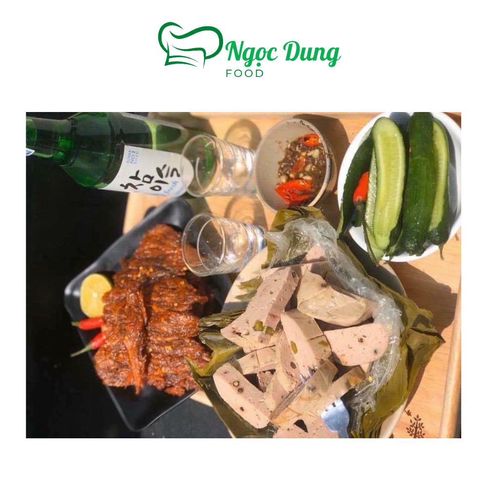 Chả bò ớt xiêm xanh 500gr (giao tphcm)