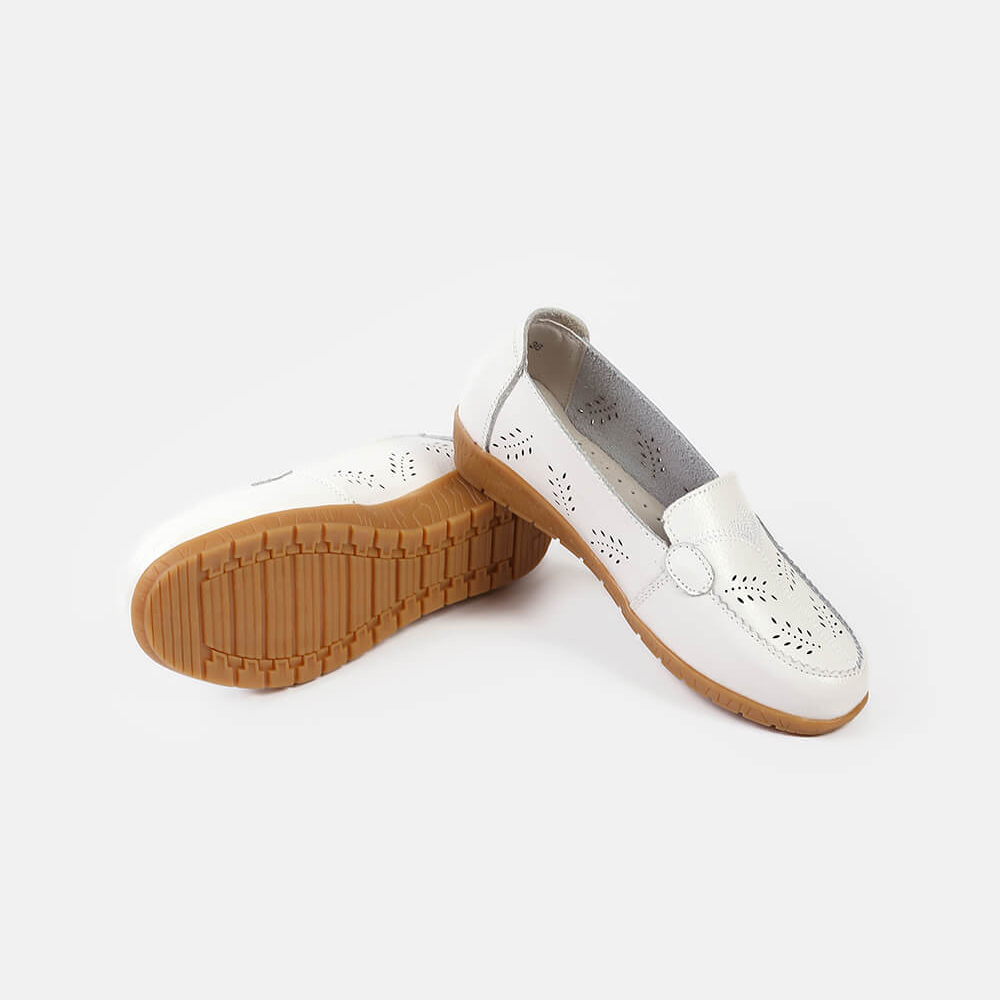 Giày Nữ Moccasins Le By LEMINO LB63028
