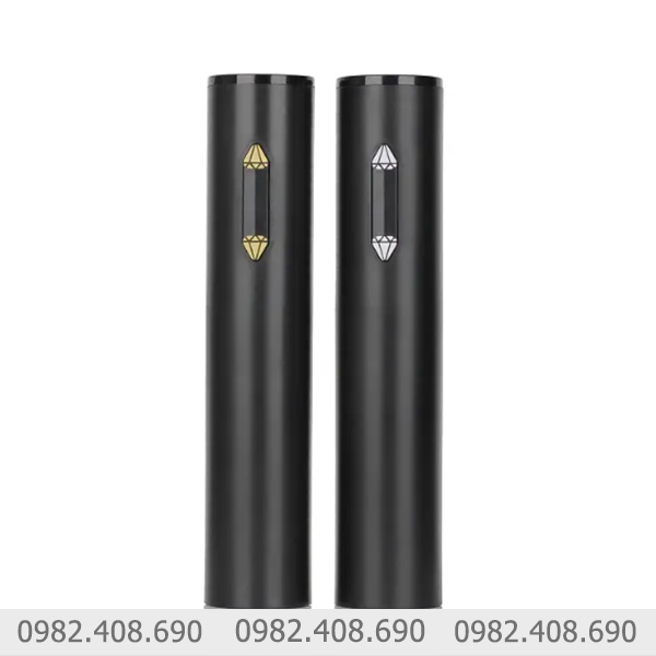 Dụng cụ mở rượu vang bằng pin nút kim cương