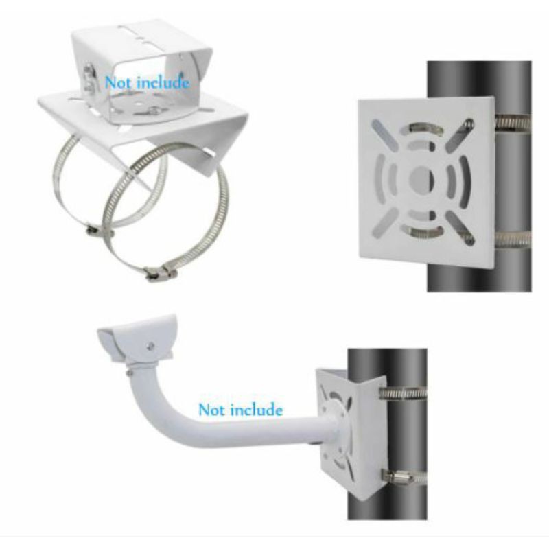 Mặt bích gắn camera , bích bắt cột cho chân đế camera