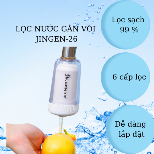 Bộ lọc nước,lọc nước tại vòi,vòi lọc trực tiếp Singen JN-15