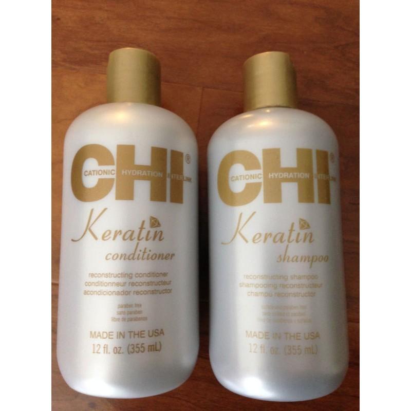Dầu xả phục hồi Chi Keratin Shampoo 355ml