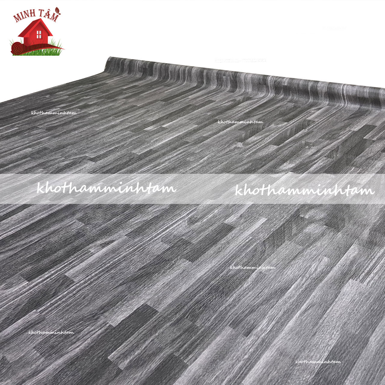 [HCM] [1mx1m] Thảm nhựa simili vân gổ vân gổ dày 0.5mm