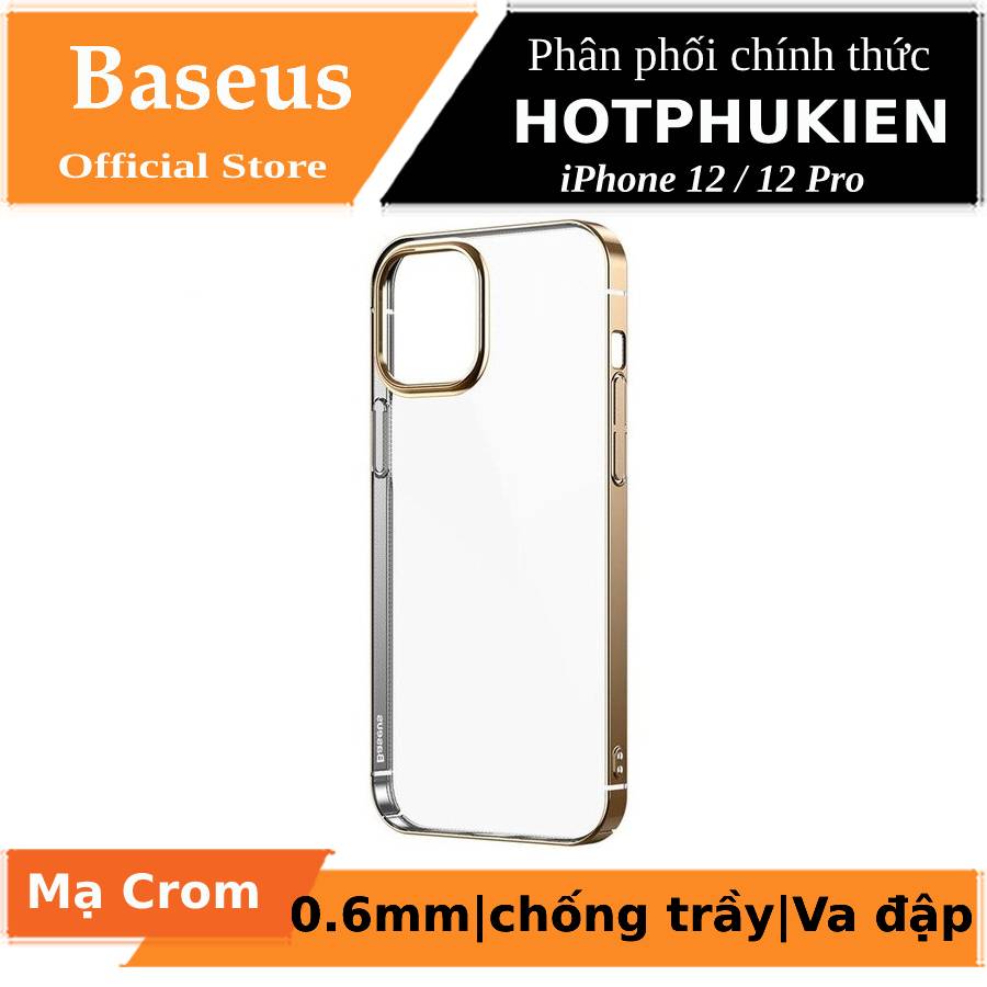 Ốp lưng viền màu mạ crom cho iPhone 12 iPhone 12 Pro inch