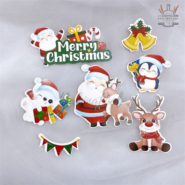 Que cắm giấy noel