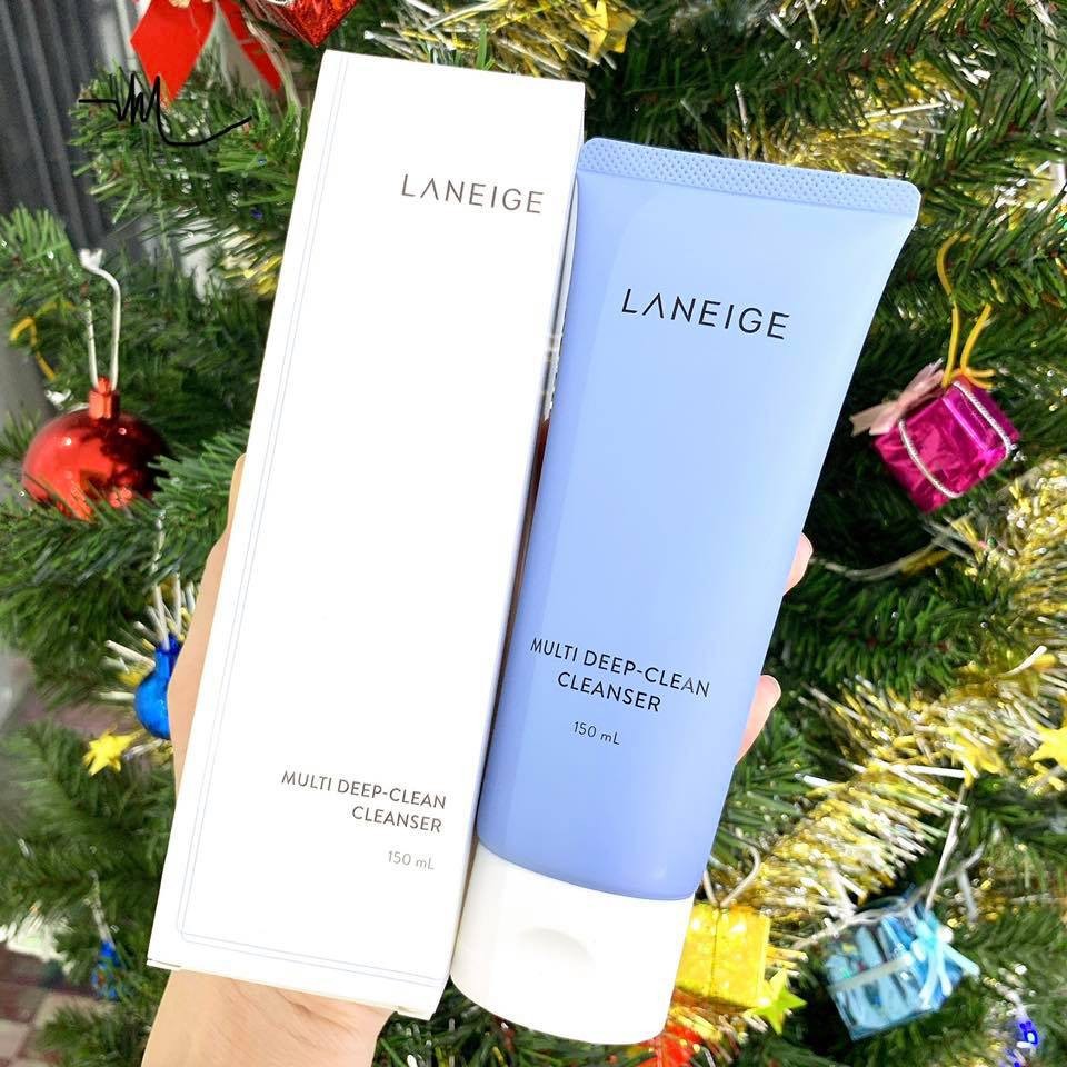 Sữa rửa mặt làm sạch sâu laneige multi deep clean cleanser 150ml - 5791